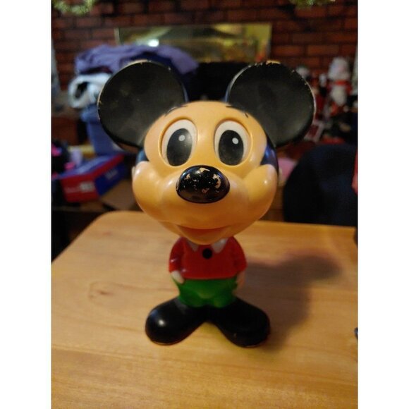 Mattel Other - Vintage 1976 pull string talking Mickey Mouse